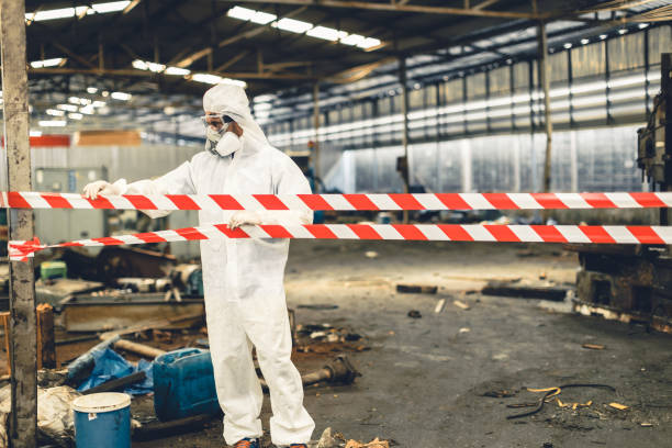 Professional Trauma Scene Cleanup technician working in Oakhurst, CA